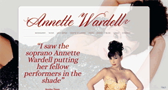 Desktop Screenshot of annettewardell.com